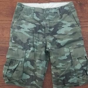 Cargo Camouflage Shorts